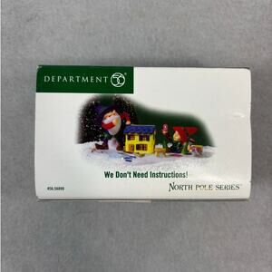 Complete Dept 56 North Pole Series WE‎ DON'T NEED INSTRUCTIONS! Retired 56899